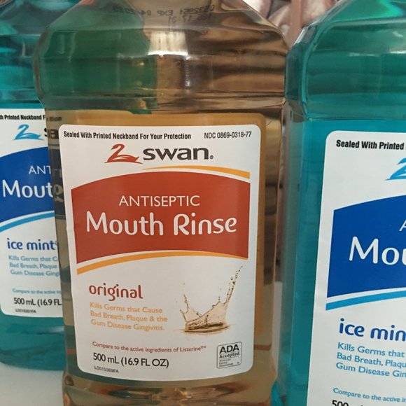 Lot of 4 Swan Antiseptic Mouth Rinse - Picture 5 of 11